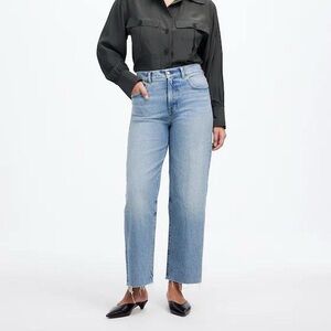Perfect Vintage Wide Leg Crop Jean - Hallstead Wash
